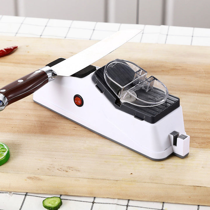 Knife Sharpening Electric Multifunctional Knife Sharpening Machine Kitchen Gadget For 5 Seconds Fast Sharpening & Polishing