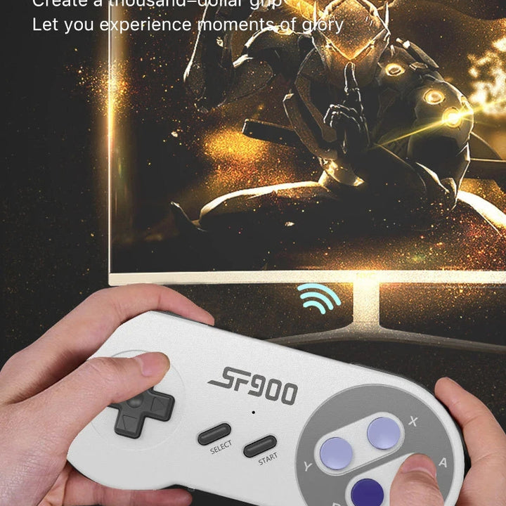 SF900 retro console built-in 5000 games SNES wireless video game console HDMI compatible HD playback console