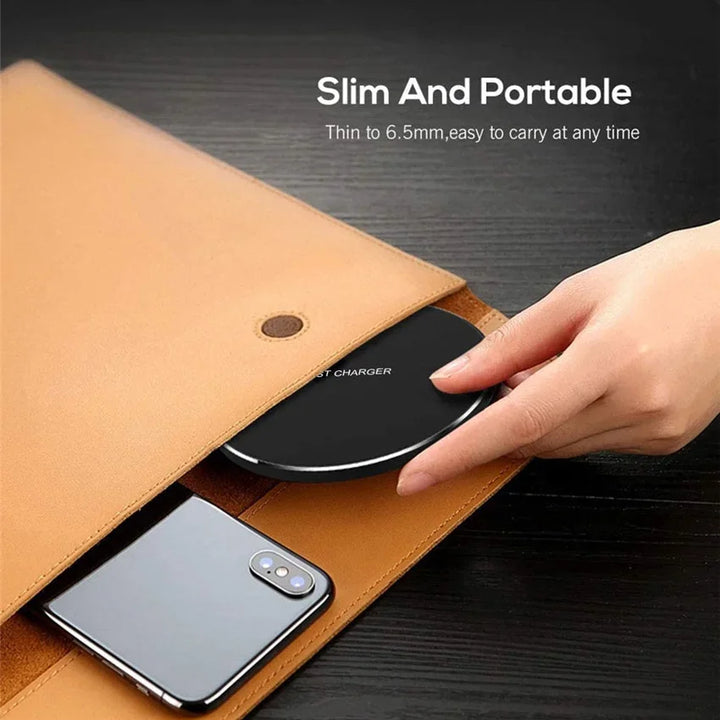 Wireless Charger USB C Fast Charging Pad Station Quick Charge QC 3.0 For iPhone 14 13 12 11 XS XR X 8 Samsung S22 S21 S20 S9