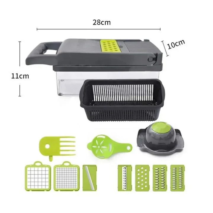 16-in-1 Vegetable Chopper & Slicer for Kitchen Essentials