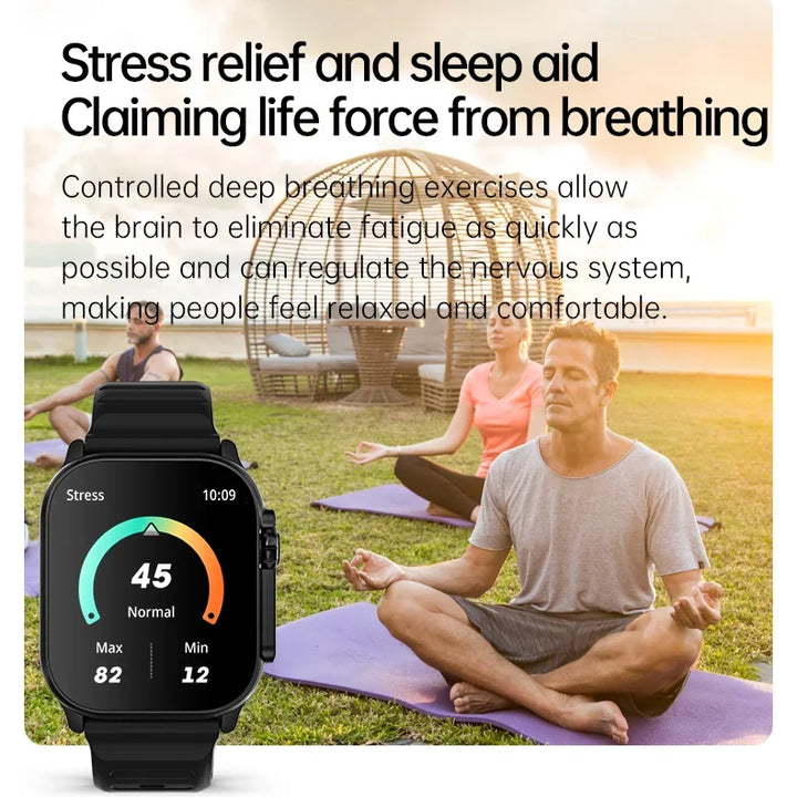 Original T900 Ultra 2 Smart Watch 49mm Men Women Bluetooth Call BT Music Game Wireless Charging NFC Smartwatch For Android IOS