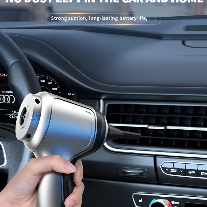 95000PA Car Vacuum Cleaner  Wireless Powerful Cleaning Machine Auto Robot Car Accessories Home Appliance Strong Suction As Gift