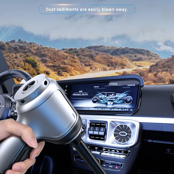 95000PA Car Vacuum Cleaner  Wireless Powerful Cleaning Machine Auto Robot Car Accessories Home Appliance Strong Suction As Gift