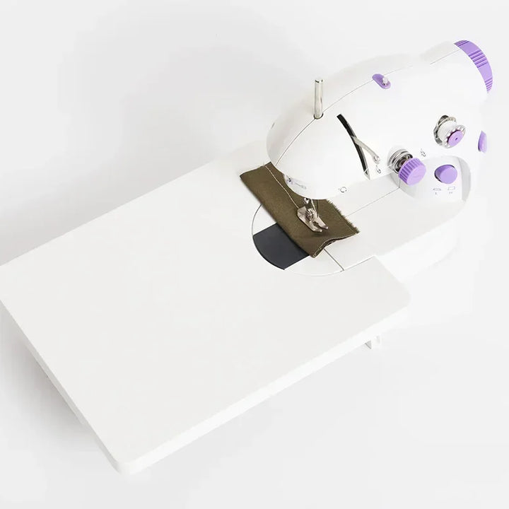 Compact Sewing Machine 202 – With Built-in Light, Cutter & Pedal | Ideal for Beginners