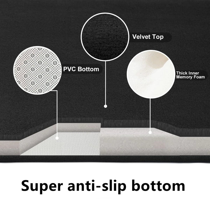 Luxury 3D Cobblestone Bath Mat - Super Absorbent, Non-Slip & Machine Washable