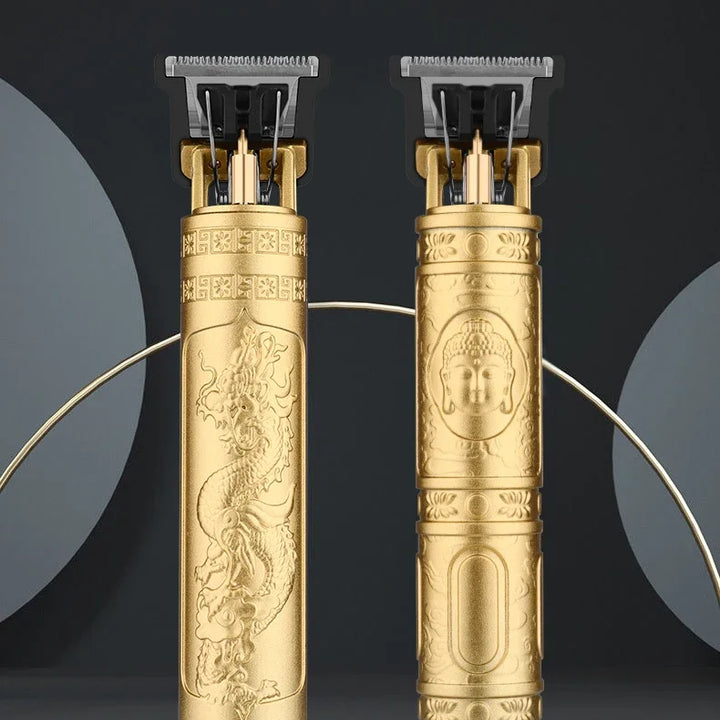 T9 Vintage Electric Hair Trimmer for Men – Rechargeable & Stylish