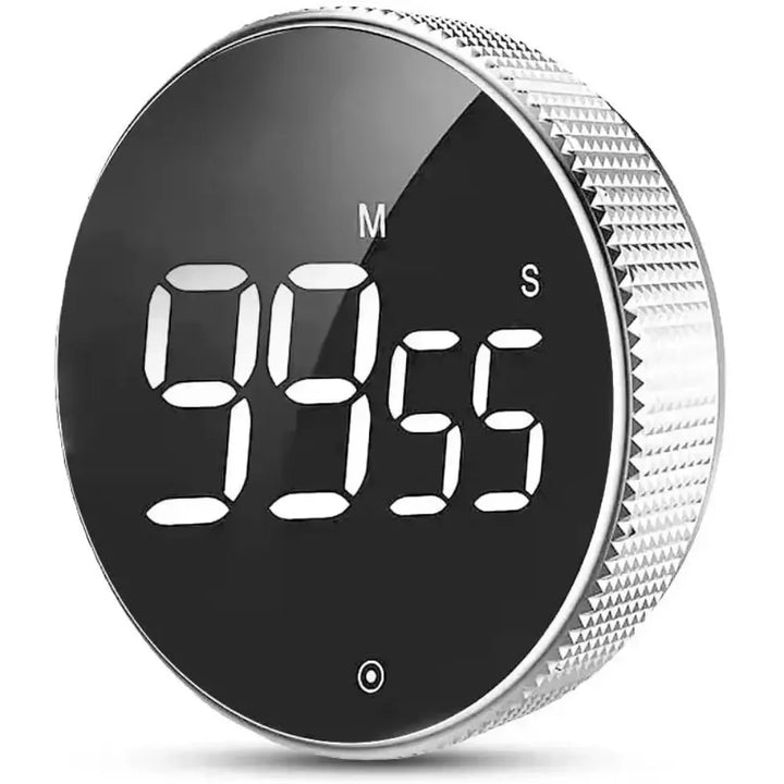 Kitchen Timer Digital Countdown Magnetic Egg Timer for Cooking with Constant Light Function for classrooms Quiet for Kids Adults